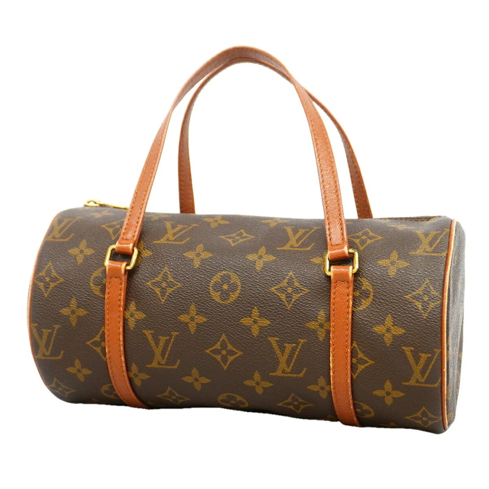 LOUIS VUITTON Authentic Brown Monogram Papillon 26 Bag